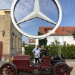 Mit Winfried Seidel an unserem Wahrzeichen in Ladenburg (Automuseum Dr. Carl Benz)